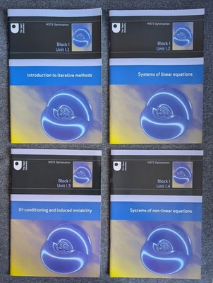 OPEN UNIVERSITY M373 Optimization VERY GOOD CONDITION - Image 1 of 4