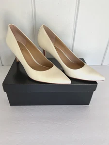 Lauren Ralph Lauren elegante Damenschuhe Lanette Pumps creme weiches Nappa - Bild 1 von 10