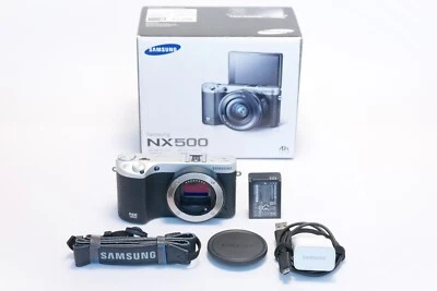 Topzustand! Samsung NX500 28.2 MP Systemkamera Gehäuse +12M. Gewährleistung - Bild 1 von 4