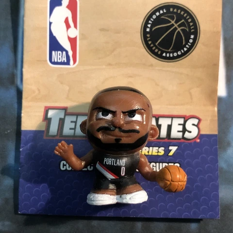 NBA Teenymates Series 7 Damian Lillard TRAIL BLAZERS 1" 🏀🔥(error) Cover