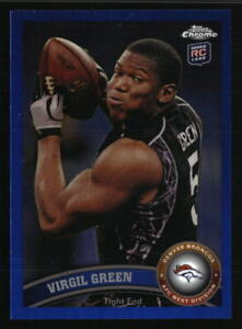 Virgil Green 2011 Topps Chrome #31  Football Card