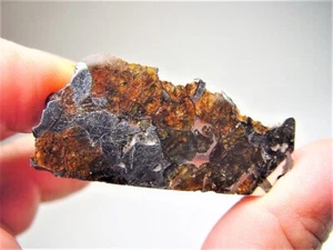 GREAT DEAL! MULTI-FACED! SENSATIONAL SEYMCHAN PALLASITE METEORITE 38 GMS - Picture 1 of 9