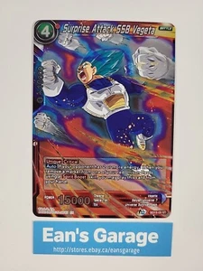 Dragon Ball Super Juego de Cartas Suprise Attack SSB Vegeta SD15-05 ST Foil - MN - Imagen 1 de 5