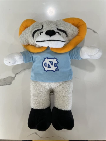 VTG UNC Tar Heels 15” North Carolina Chapel Hill Mascot Plush Ram AK97 Cover
