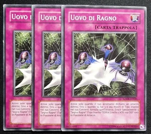 Set 3 Carte : UOVO DI RAGNO Comune in Italiano (EXC) SOVR-IT068 YUGIOH - Foto 1 di 1