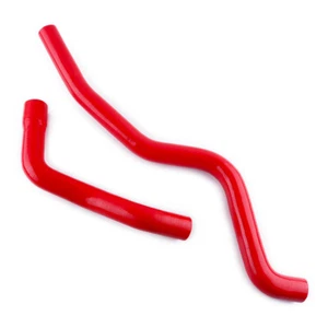 Red Silicone Radiator Hose Kit For 1971-1988 Chevy Camaro 305 350 Small Block - Picture 1 of 6