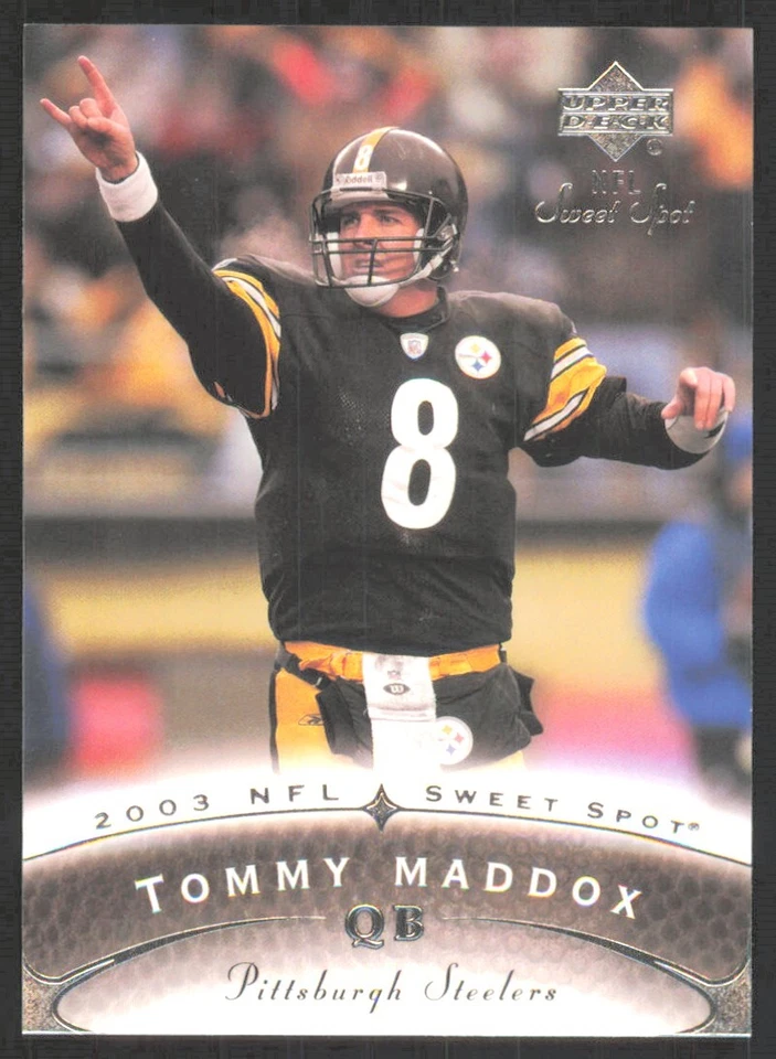 2003 Upper Deck Sweet Spot Tommy Maddox #25 - Image 1 of 2