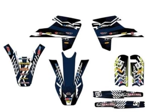 2016-2018 TC 65 Violencia Azul Senge Gráficos Kit Compatible Con Husqvarna - Picture 1 of 10