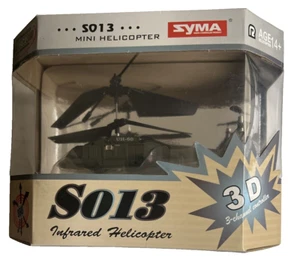 Syma S013 Mini Hubschrauber Infrarot 3D 3 Kanal Controller NEU - Bild 1 von 8