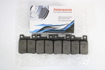 Pastillas de freno traseras de cerámica completa Asianautos para Mercedes Benz CLK320 1998-1999 Foto 1 de 3