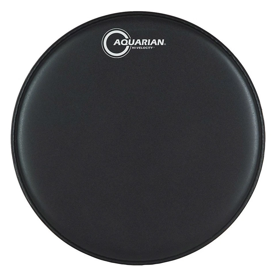 Aquarian 14" Hi-Velocity Black Texture Coated Snare Drum Head VEL14BK