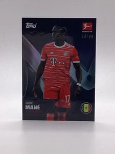 TOPPS BUNDESLIGA INTERNATIONAL STARS 2022/23 PARALELO SADIO MANE BAYERN 73/99 - Imagen 1 de 2