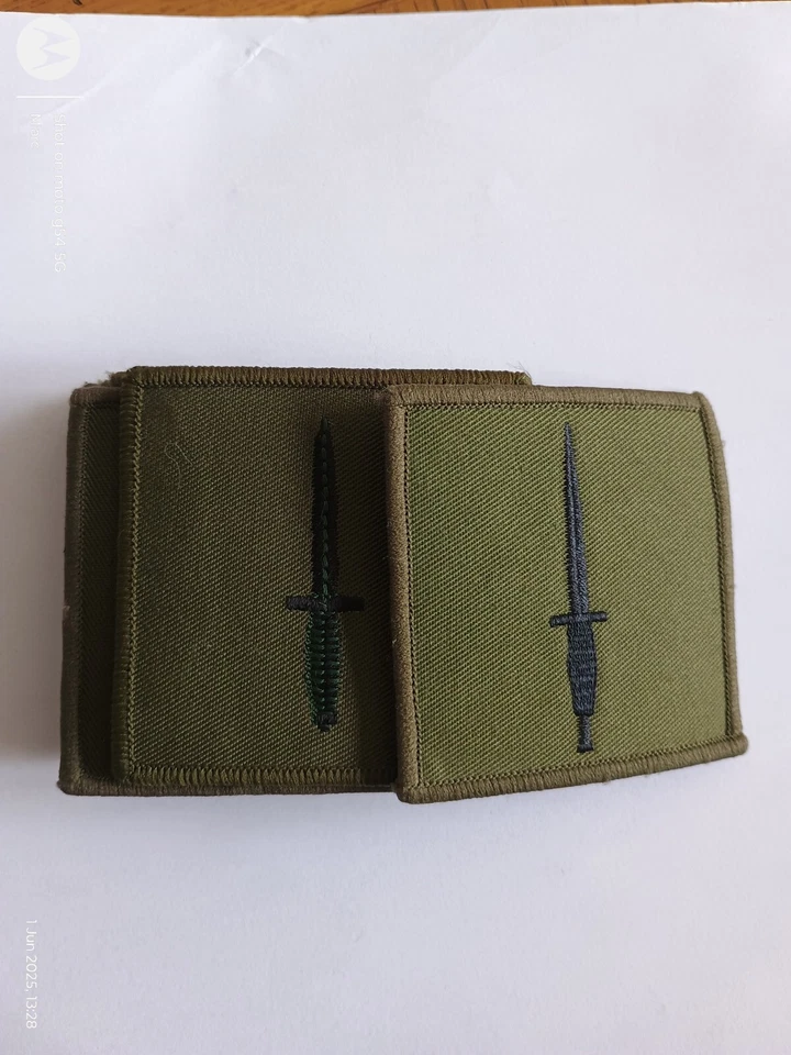 Genuine British ROYAL MARINES Royal Navy COMMANDO Dagger Patch / Badge - NEW - Image 1 of 1
