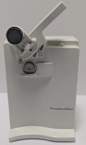 Vtg Proctor Silex Power Opener Can Opener White Model 75010 Used Tested - Picture 1 of 6