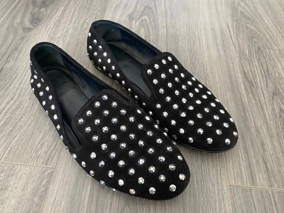 Auténticos mocasines con tachuelas Giuseppe Zanotti para mujer, talla 38 absolutamente raros Foto 1 de 4