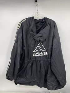 Adidas Damen XL Windbreaker Jacke Y2K 90s Vintage Big Logo Hoodie USA - Bild 1 von 8