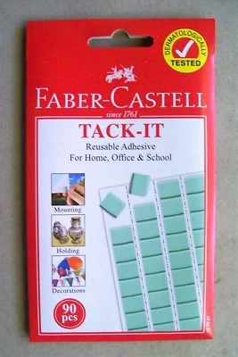 Faber Castell Tack-It Reusable Adhesive x 2 packs - Image 1 of 2