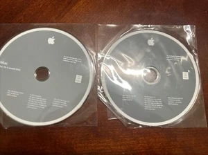 Apple Mac OS X 10.6.4 Apps & Install DVDs iMac 2010 2Z691-6708-A 2Z691-6637-A - Picture 1 of 3