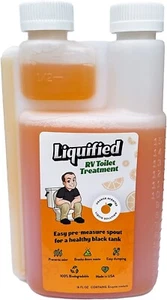 Matts RV Reviews Liquified RV Toilet Treatment Orange Scented 16oz - Picture 1 of 7