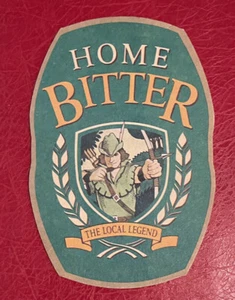 Vtg Home Bitter The Local Legend Daybrook Nottingham Trivia No 7 Coaster - Picture 1 of 3
