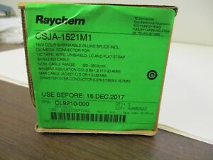 Raychem Csja-1521M1 15Kv Shrinkable In Line Splice Kit, Nom Cable 2/0-350Kcmil