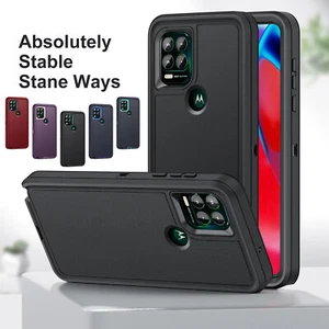 For Motorola G 5G/Power/Stylus 5G/Play 2023 Rugged Heavy Duty Hard PC Case Cover - Picture 1 of 46