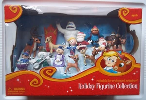 FOREVER FUN FIGURINE SET of 20 Plastic Figures Misfit Toy Rudolph ROUND 2 / PMI - Picture 1 of 17