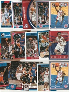 STANLEY JOHNSON LOT (15) VERSCHIEDENE MIT 3 2015-16 ROOKIES SILBER KOMPLETTE EINLAGEN - Bild 1 von 1