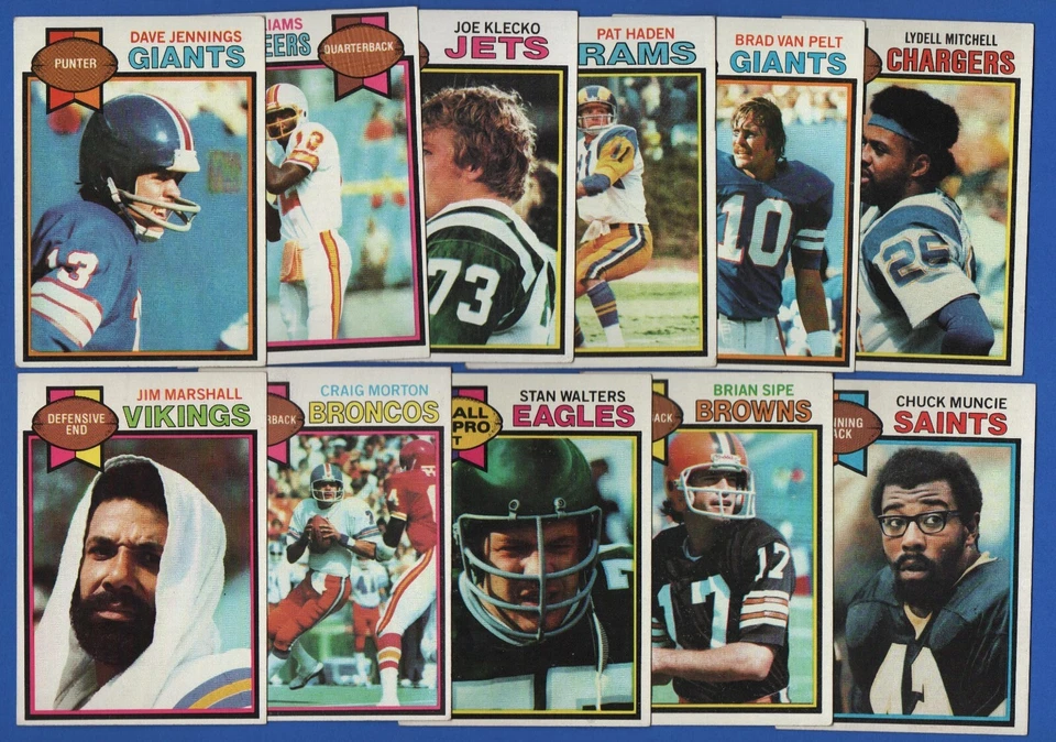 1979 TOPPS NFL FOOTBALL CARD 1-528 SEE LIST - Image 1 of 1