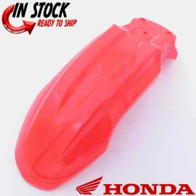 GUARDABARROS DELANTERO HONDA 2013-2024 CRF50F ORIGINAL OEM NUEVO 61100-GEL-A80ZA Foto 1 de 4
