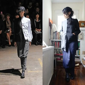  Comme des Garcons SS 10 Triplicate Jacket Coat Sz L Junya #MetroBulotDodo - Picture 1 of 12