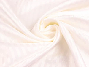 Acetat Viskosefutter Stoff Jacquard Futter STREIFEN CHEVRON CREME EUR 12,98/m - Bild 1 von 1