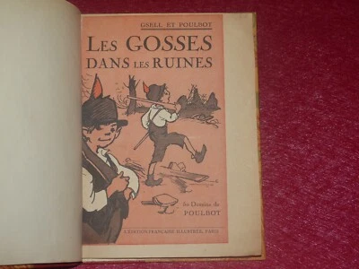 WW1 Montmartre Poulbot Kids In The Ruins Rare! EO 1/40 Head 1919 - Image 1 of 4