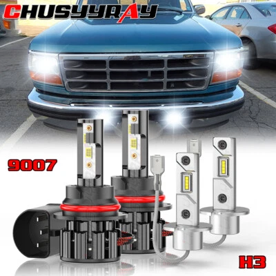 4x Faros LED Antiniebla Bombillas Super Brillantes Blanco Para Mazda B3000 1995-1999 Foto 1 de 4