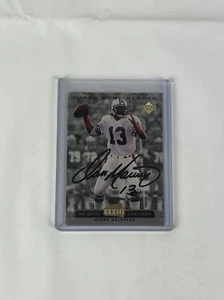 Dan Marino Super Bowl XXXIII Heroes Card 1999 Upper Deck Signed Faux Autograph - Picture 1 of 4