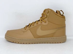 Nike Court Borough Mid Winterized Wheat Sneakers, Size 12.5 BNIB AA0547-700 - Picture 1 of 8