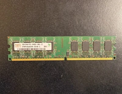 MODULO DDR2 2 GB HYNIX HYMP512U64CP8-S6 (A/N HYMP512U64CP8-S6) usato - Immagine 1 di 2