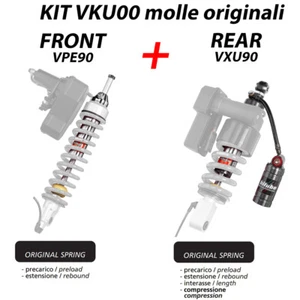 Kit amortiguador del.+tras. ESA OEM muelle BMW R 1200 GS ADV 05-12 SHOWA VKU00 - Imagen 1 de 1