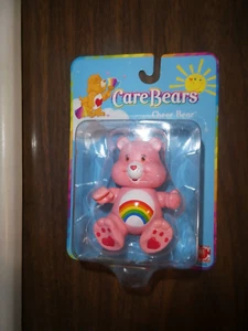 Care Bears CHEER BEAR Poseable Figure 2002 Play Along Inc NRFB Toy - Picture 1 of 3