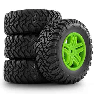1/10Short Course SC Truck Tires for TRX4 Slash Arrma Losi Tenacity Vkar NEW - Image 1 of 4