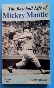 The Baseball Life of Mickey Mantle 1969 1st Edition Paperback - Picture 1 of 6