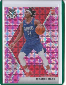 19/20 2019/20 Panini Mosaic Pink Camo #246 Terance Mann Clippers - Picture 1 of 2
