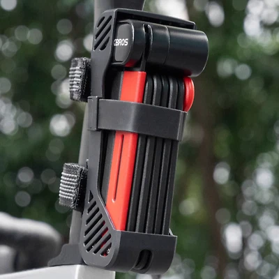 ROCKBROS Lucchetto Pieghevole Lucchetto Bici con Supporto 120cm E-Bike Lucchetto Pieghevole - Immagine 1 di 4