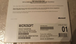 MS Windows Server 2008 Standard OEM/SB Vollversion deutsch inkl.5Cl.R2 