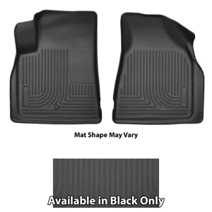 Black Husky Weatherbeater Front Liners For Tacoma with Manual Transmission - Foto 1 di 6