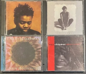 (4) CD LOT TRACY CHAPMAN-NEW BEGINNING-MATTERS OF THE HEART-SELF TITLE - Picture 1 of 2