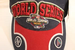 2001 MLB World Series Hat Vintage Yankees Vs Arizona- Mint W/ Tags And Hologram - Picture 1 of 8