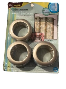 Paquete de 8 ojales de cortina Dritz Home Creative de 1 9/16"" - nuevo champán nuevo de lote antiguo - Imagen 1 de 2