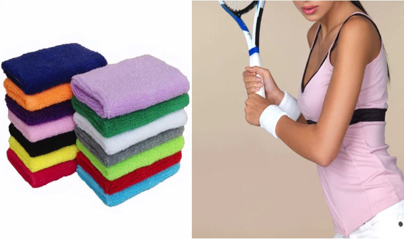 🎾 Sports Wristbands – Tennis, Squash, Badminton, Gym 💪 Unisex Sweatbands - Image 1 of 1
