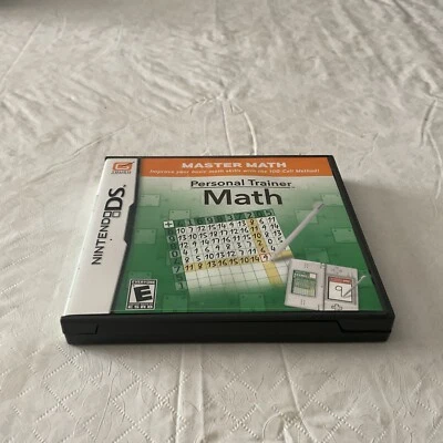 Personal Trainer: Math - Nintendo DS Complete W Manual Inserts (2009) - Image 1 of 2